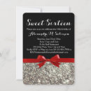 Search for fancy sweet 16 invitations Sparkle