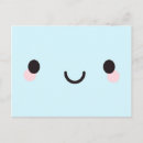 Recherche de visage heureux cartes postales Kawaii