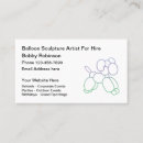 Search for balloon artist business cards Kids