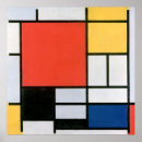 Search for abstract posters Red