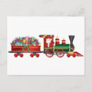 Search for locomotive christmas cards Santa