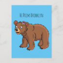 Search for funny polar bear cartoon postcards Animal