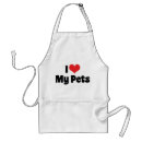 Search for i love animals aprons Pets
