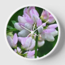 Recherche de fleurs roses horloges Printemps