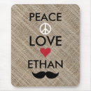 Search for moustached mousepads Heart
