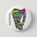 Search for irish harp buttons St patricks day