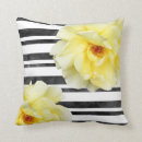 Recherche de grand jaune coussins Blanc