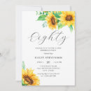 Search for eighty birthday invitations Rustic