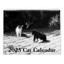 Recherche de chat noir calendriers Moderne