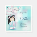 Recherche de kokeshi serviettes Anniversaire