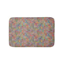 Search for tiled bath mats Colorful