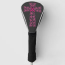 Search for breast cancer awareness golf head covers Faith