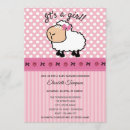 Recherche de moutons invitations Rose