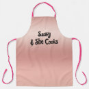 Search for funny for her aprons Mom