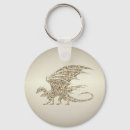 Search for golden dragon keychains Mythical creature