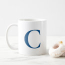 Search for blue monogram mugs Initial