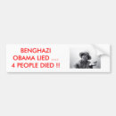 Search for benghazi bumper stickers Obama