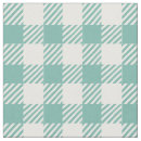 Search for teal check fabric Aqua