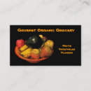 Search for grocery business cards Vegetables