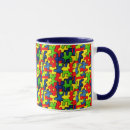 Recherche de puzzle tasses Abstrait