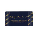 Search for blue cross return address labels Watercolor