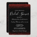 Search for valentines day bridal shower invitations Red