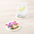 Search for mushroom coasters Watercolor