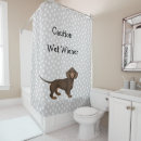 Search for dachshund shower curtains Doxie