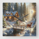 Search for cabin clocks Snow