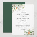 Search for lily wedding invitations Greenery