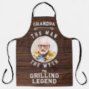 Search for man grilling aprons Grandpa