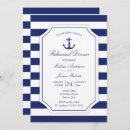 Search for coastal rehearsal dinner invitations Navy