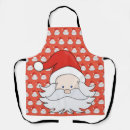 Search for santa claus aprons Snow