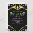 Recherche de mardi gras baby shower invitations Aquarelle