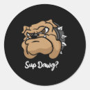 Search for cartoon dog stickers Pitbull