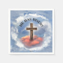 Search for he is risen napkins Jesus