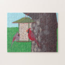 Search for cardinal bird puzzles Colourful
