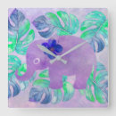 Recherche de jungle horloges Aquarelle