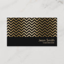 Search for chevron business cards Hairdresser