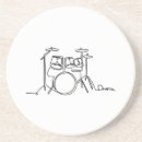 Recherche de instrument dessous de verres Tambours