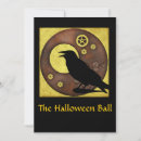 Recherche de steampunk halloween invitations Corbeau