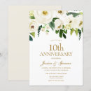 Search for 10th wedding anniversary invitations Floral