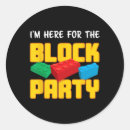 Search for building block stickers Children