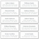 Search for address book weddings Elegant