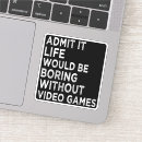 Search for life is a game stickers Console