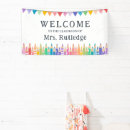 Search for classroom welcome signs School teacher