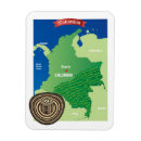 Recherche de la colombie magnets L'amérique du sud