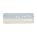 Search for beach wedding return address labels Watercolor