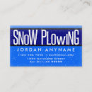 Search for snow plowing business cards Driver