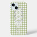 Search for green lace iphone cases White